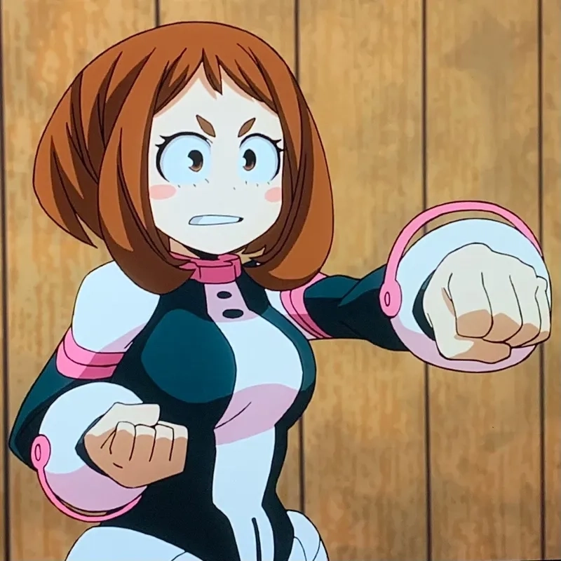 Hình ảnh Ochako anime luôn lan tỏa năng lượng tích cực