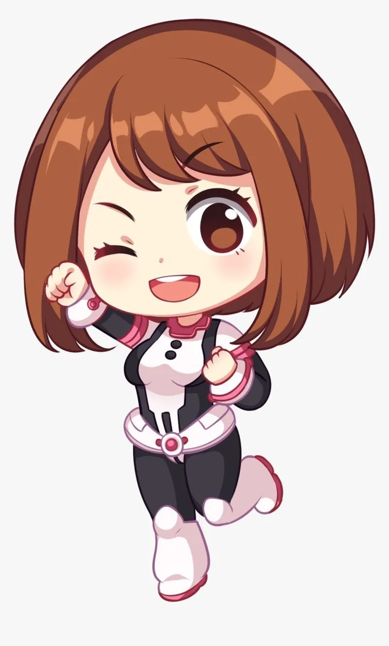 My Hero Academia Uraraka luôn tạo thiện cảm với fan hâm mộ