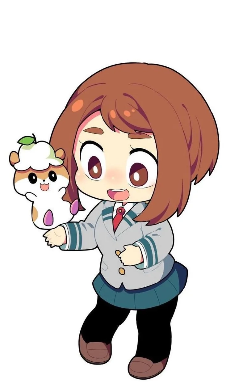 Fanart Uraraka Ochako đẹp mắt và sáng tạo không giới hạn