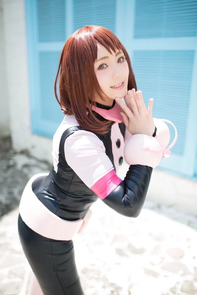 Uraraka Ochako cosplay mang lại cảm giác sống động như thật