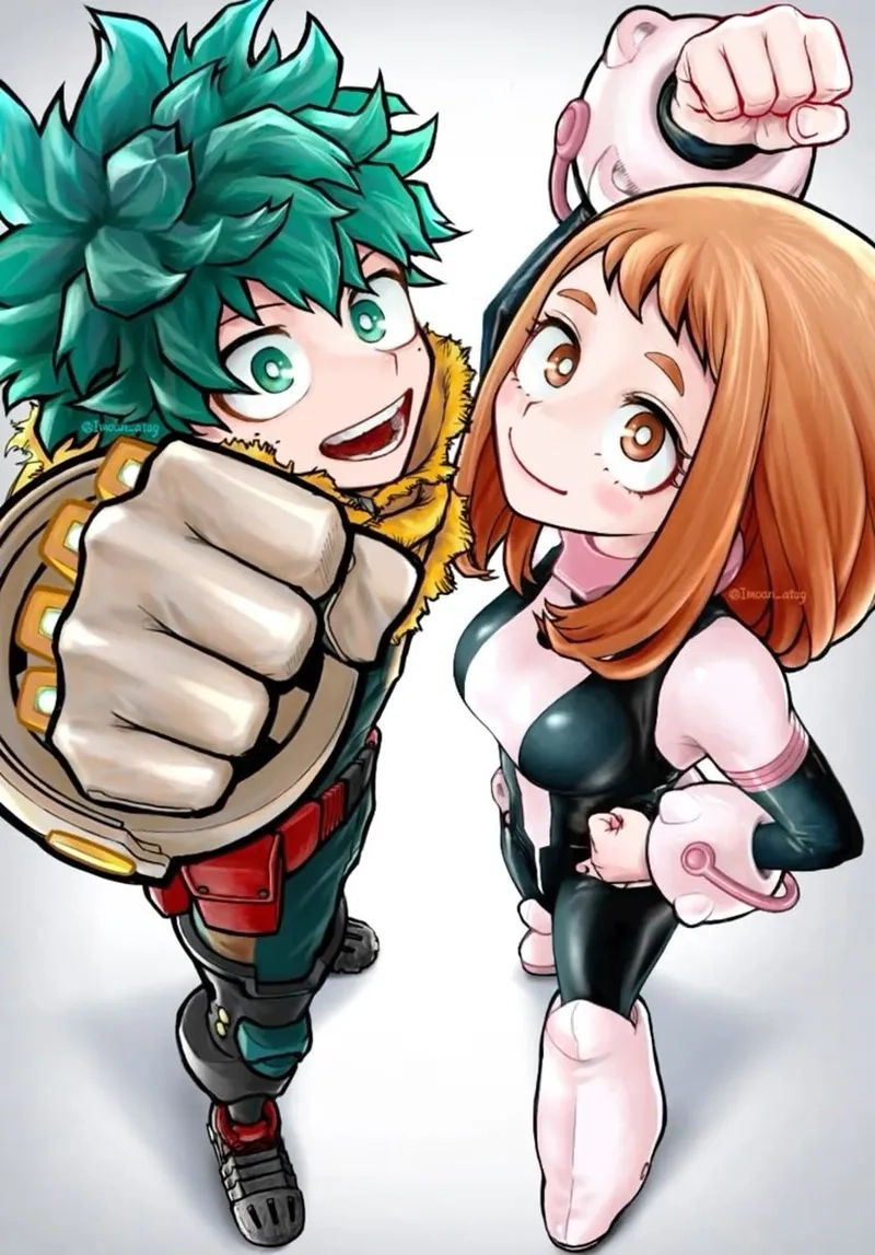 Fanfiction Deku x Ochako bùng nổ với những tình tiết lãng mạn