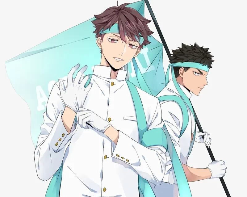 Oikawa Tooru x Iwaizumi Hajime khiến trái tim fan rung rinh