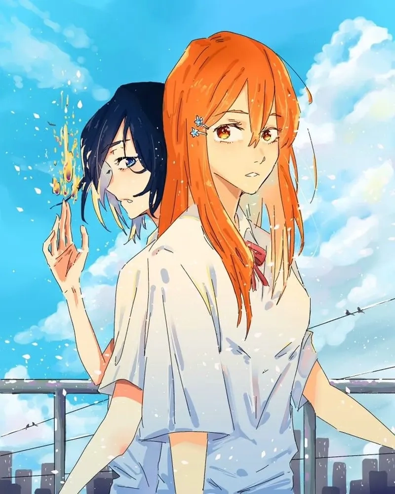 Orihime x Rukia được yêu thích bởi sự đối lập nhưng hòa hợp