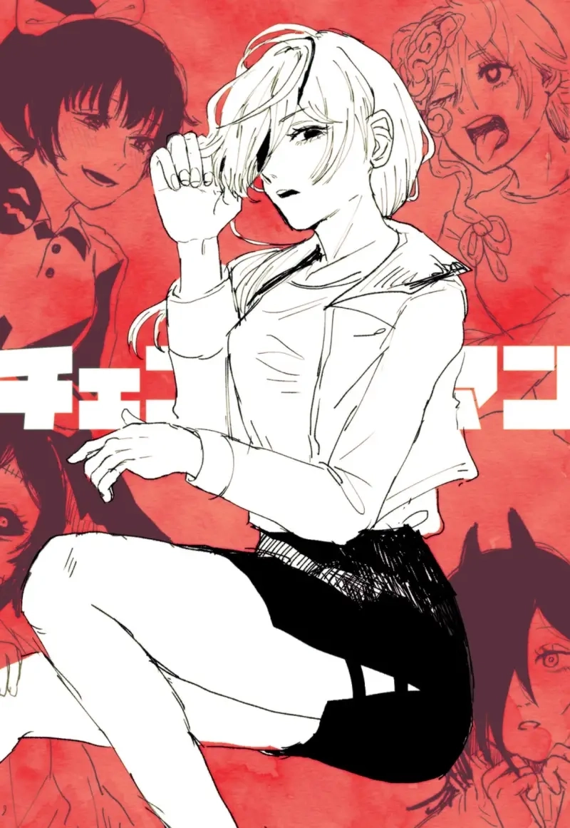 Chainsaw man Quanxi harem phá vỡ mọi khuôn mẫu anime
