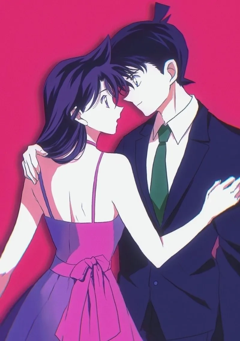 Khoảnh khắc Ran Mori hôn Shinichi khiến người xem vỡ òa cảm xúc