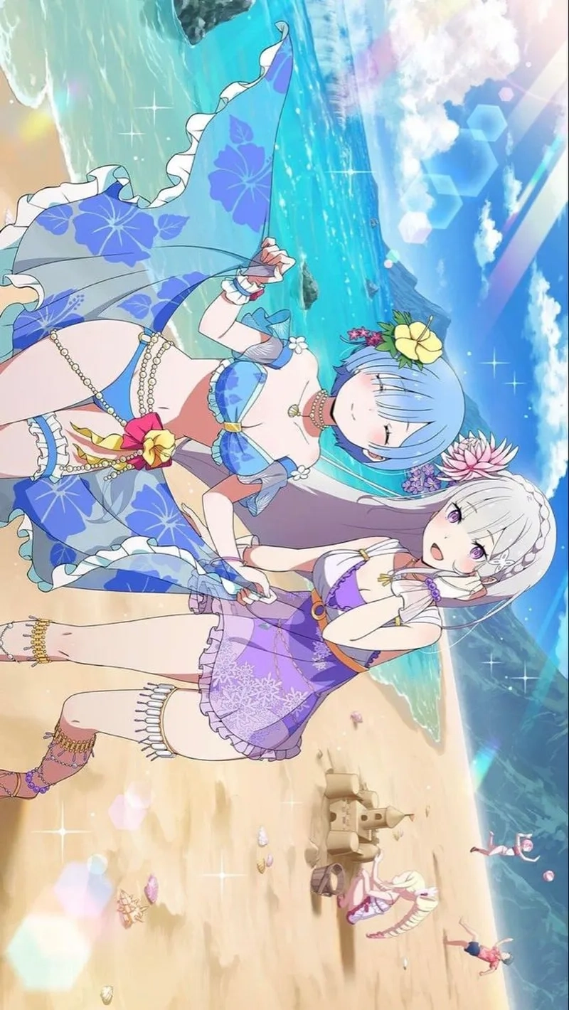 Ram Rem Emilia là bộ ba nữ chính gây thương nhớ trong lòng fan