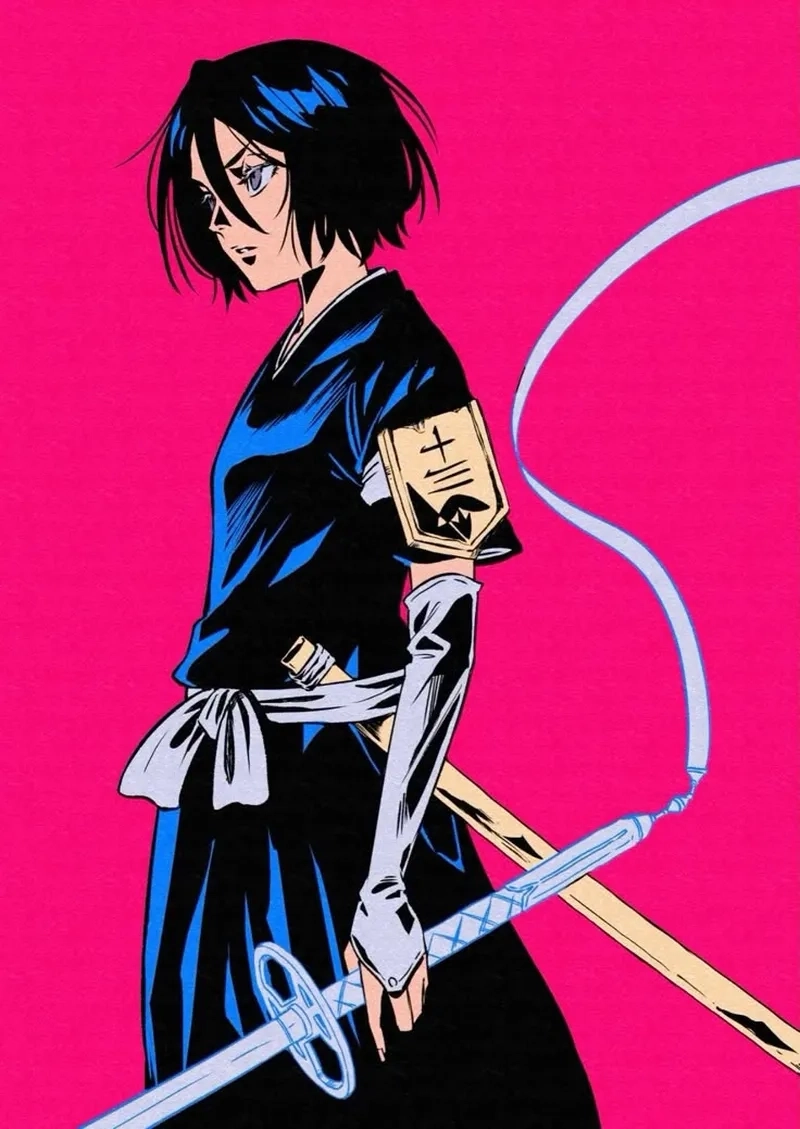 Anime Rukia khiến fan ấn tượng bởi phong cách chiến binh thanh lịch