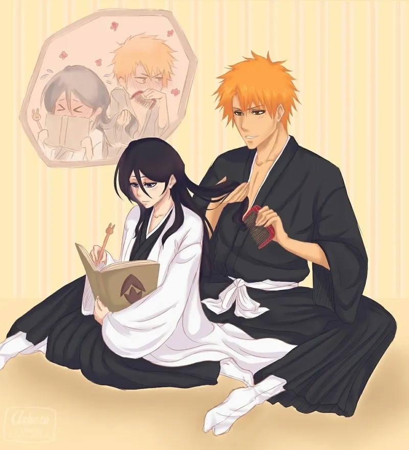 Tình cảm gia đình giữa Rukia x Byakuya luôn khiến fan xúc động