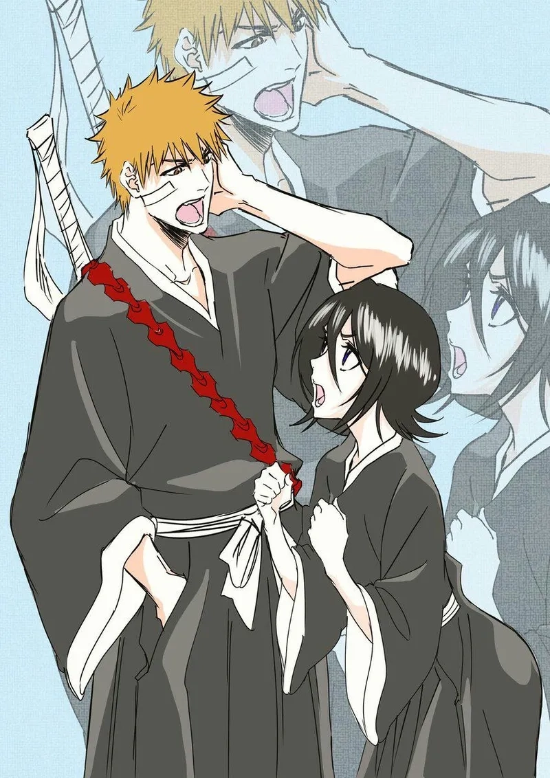 Fan thích thú trước tương tác Orihime x Rukia đáng yêu