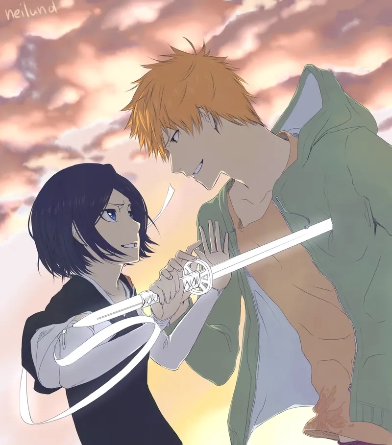 Orihime and Rukia là hai cá tính đối lập nhưng thân thiết