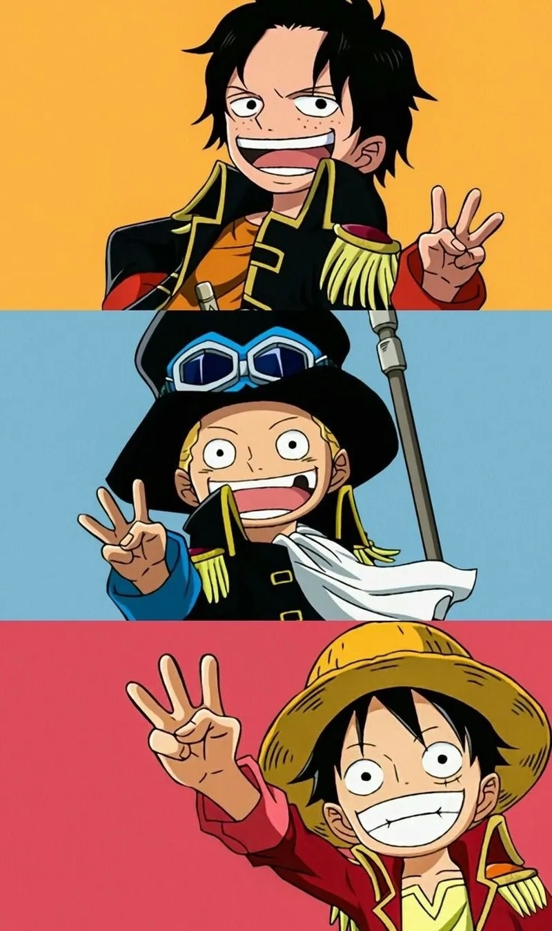Sabo x Luffy x Ace DJ nổi bật trong các truyện tranh fanmade