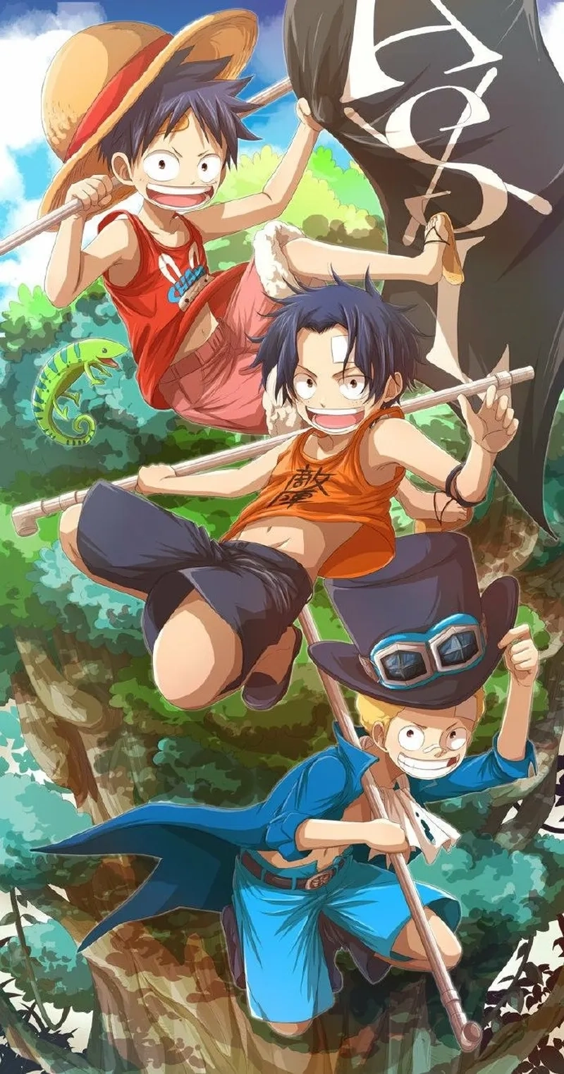 Sabo x Luffy x Ace cháy bỏng trong từng trận chiến