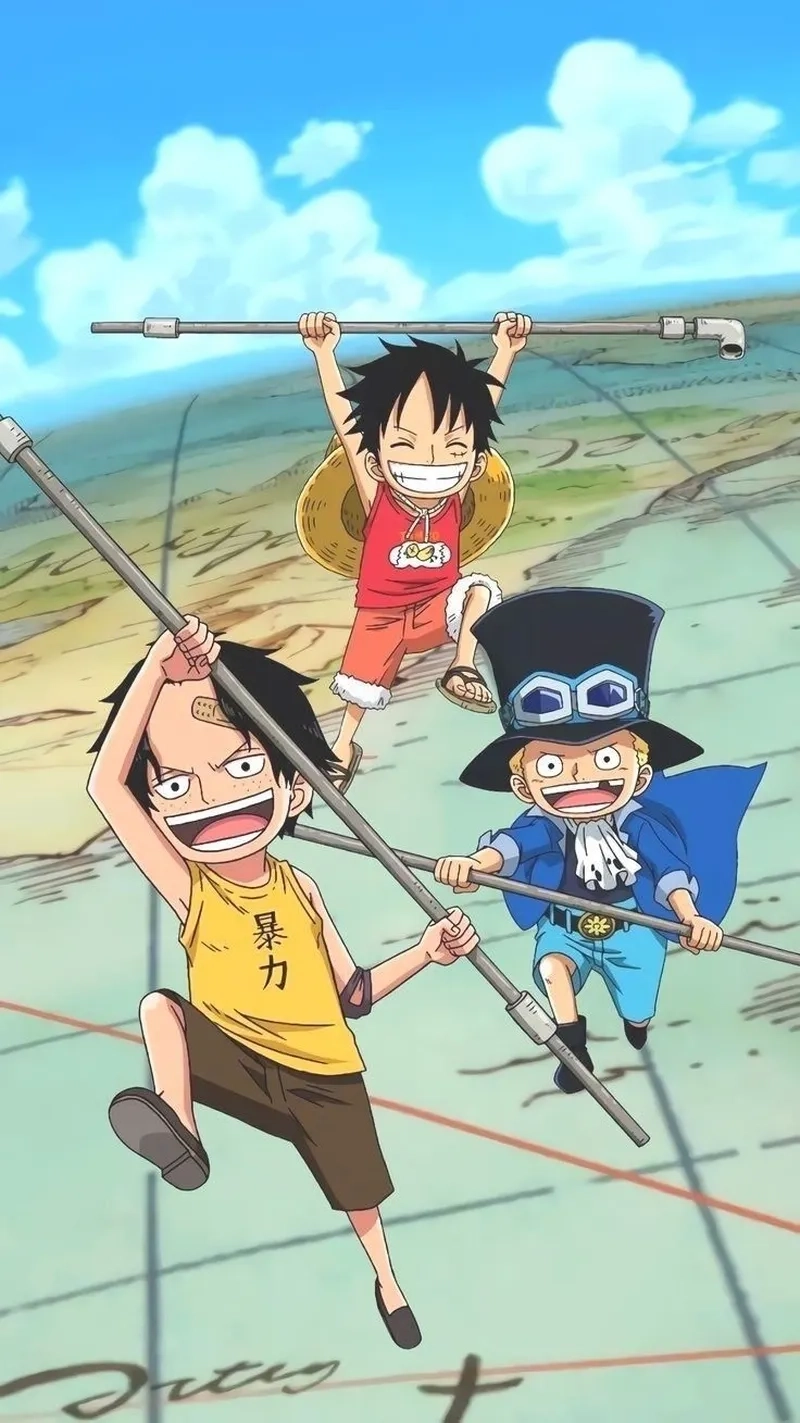 Ace Sabo x Luffy là tâm điểm nhiều tranh vẽ của fan