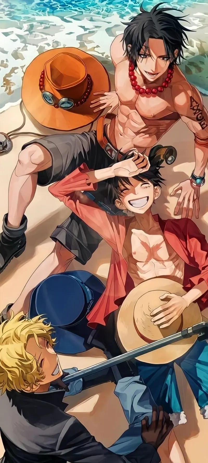 Luffy và Sabo và Ace là ba mảnh ghép không thể tách rời