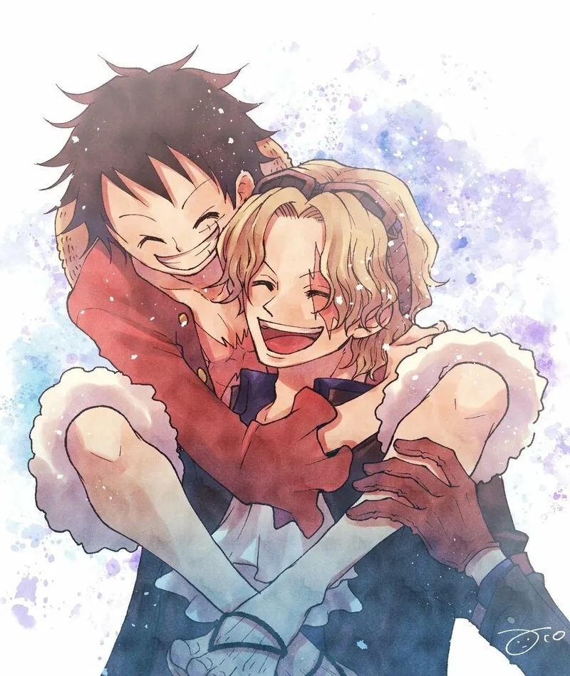Luffy x Sabo đam mỹ được sáng tạo đa dạng trong fanart