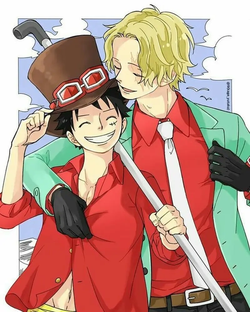 Sabo x Luffy chuyện sau giờ học dễ thương và vui nhộn