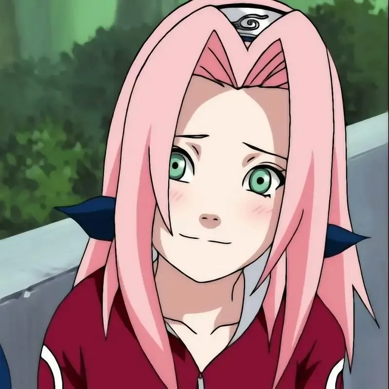 Sakura Haruka chibi cute với biểu cảm siêu cấp đáng yêu
