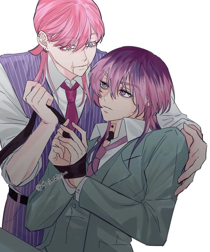 Rindou Haitani x Sanzu thu hút fan với tạo hình siêu ngầu
