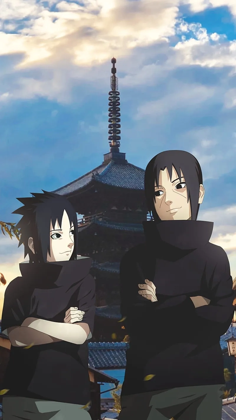 Lạnh lùng Itachi ngầu với ánh mắt Sharingan sắc bén gây ám ảnh