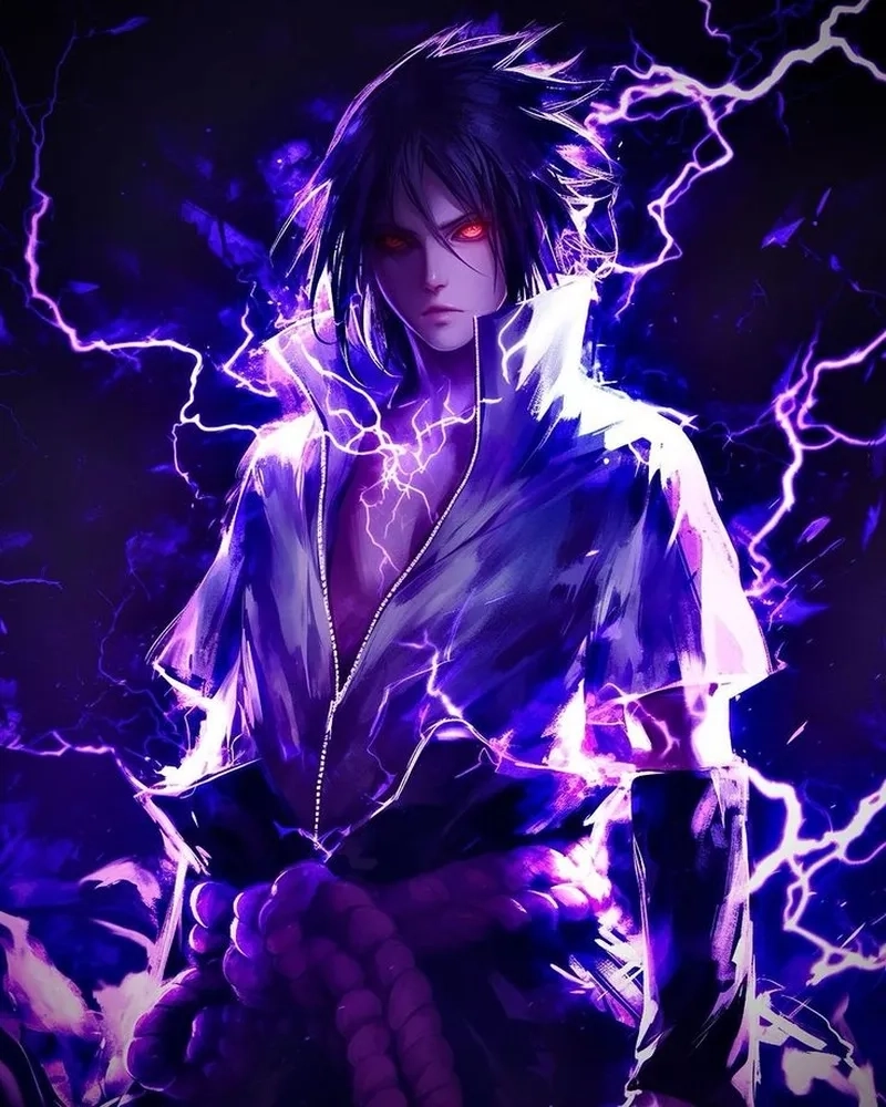 Hinata Sasuke tạo nên cảm giác nhẹ nhàng, đối lập với sự lạnh lùng của Sasuke