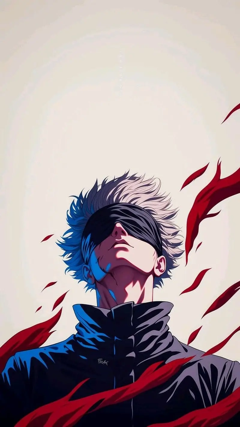 Gojo Satoru fanart thể hiện khí chất ngầu lòi và thần thái đỉnh cao