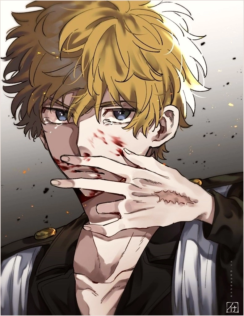 Hanagaki Takemichi với ánh mắt kiên cường vượt qua mọi khó khăn