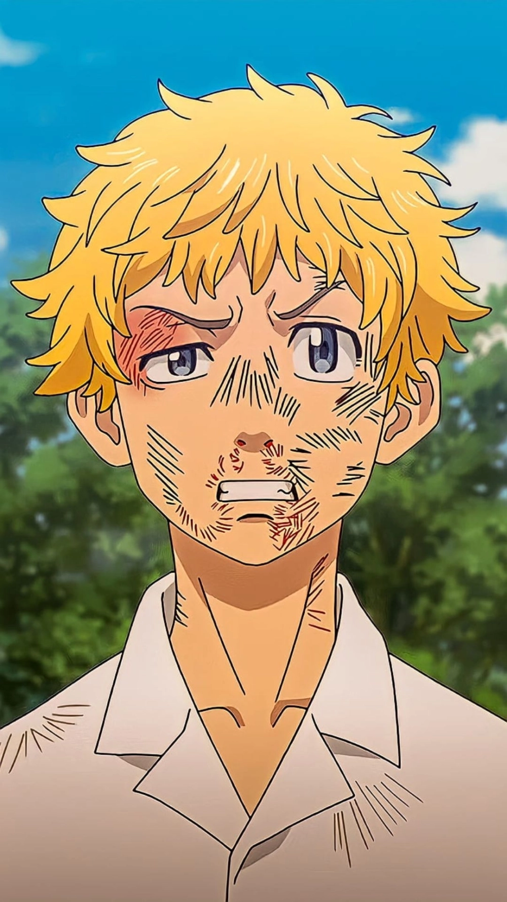 Hình ảnh Takemichi ngầu thể hiện khí chất nam chính rõ nét