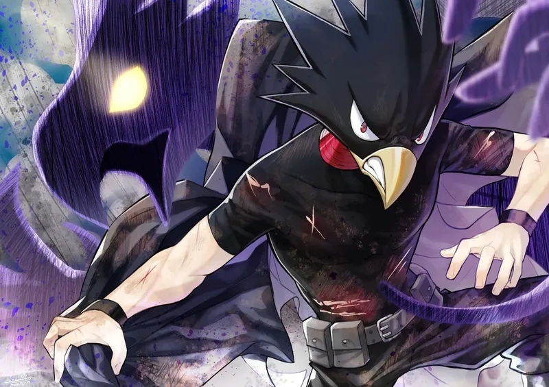 Tokoyami official art cực chất từ các bản vẽ chính thức