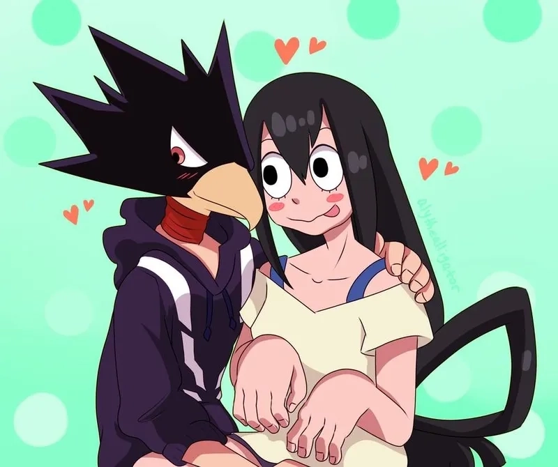 Mha Hawks x Tokoyami là một trong những cặp đôi đặc biệt