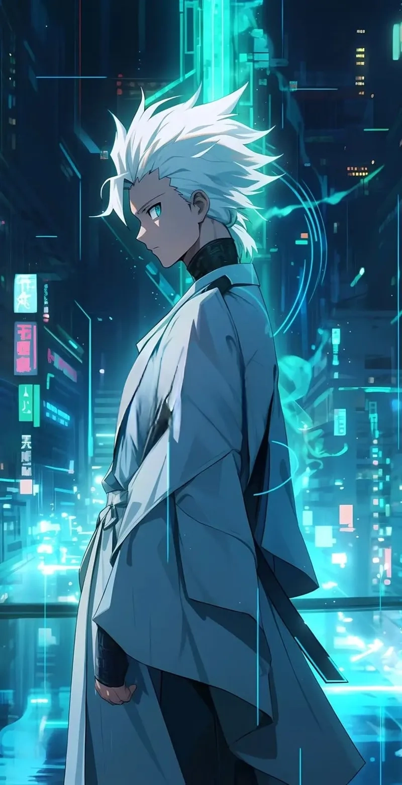 Tải ngay hình nền Toshiro Hitsugaya 4k sắc nét từng chi tiết