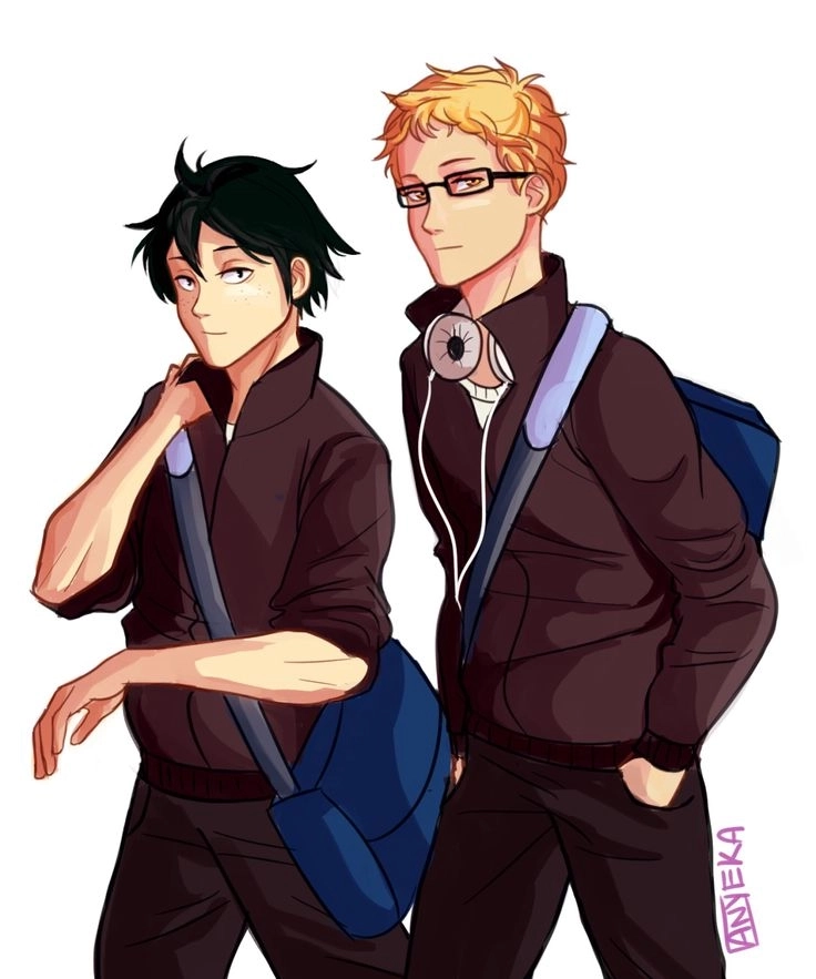 Hinata x Tsukishima tạo nên những khoảnh khắc gay cấn