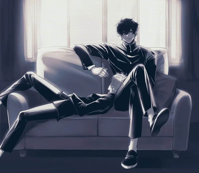 Denji x Yoshida manga với nét vẽ tinh tế và biểu cảm khó quên