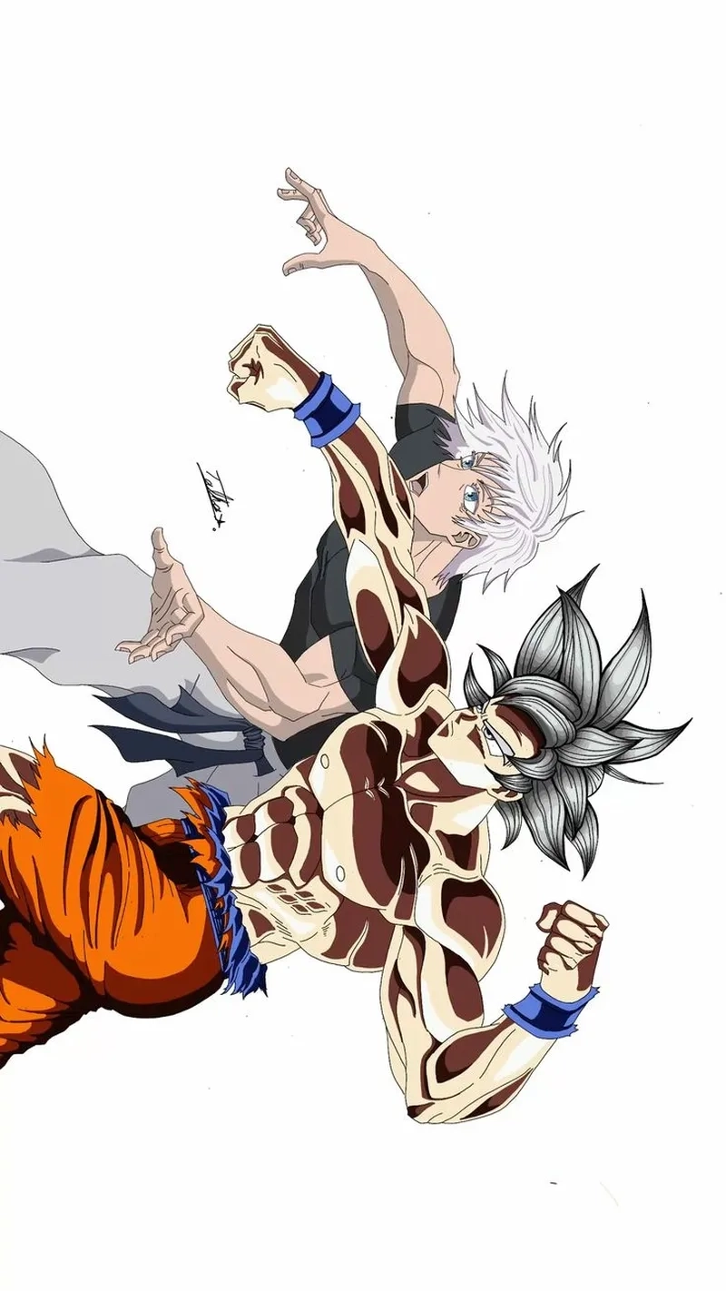 Sukuna vs Gojo wallpaper cực chất cho màn hình thiết bị của bạn