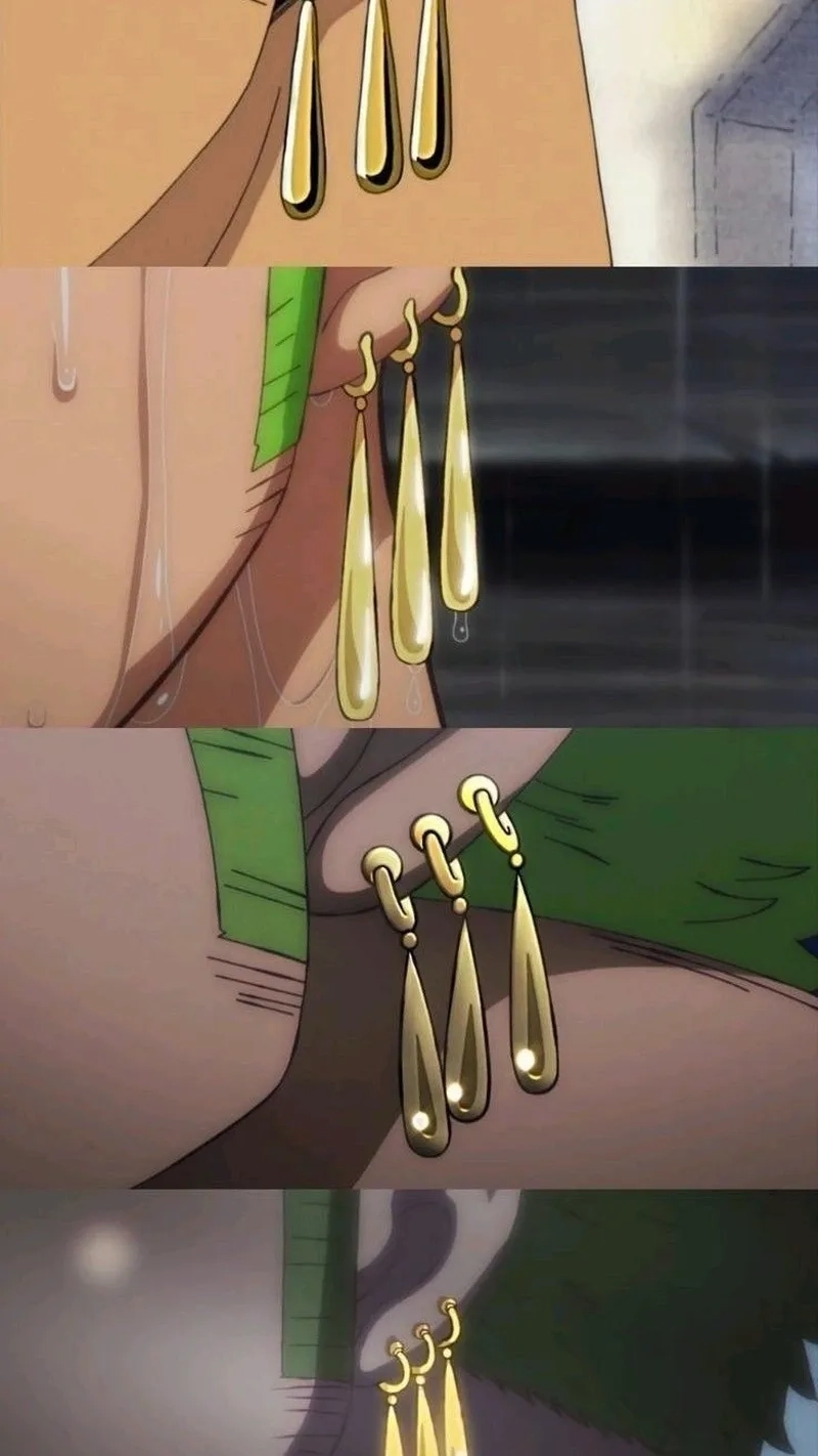 Phong cách chiến binh từ Zoro earring huyền thoại