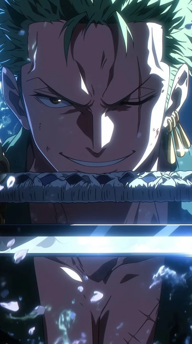 Zoro one piece chibi phiên bản mini siêu dễ thương