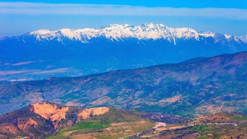 Tầm nhìn núi Tian Shan