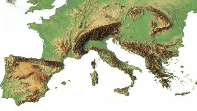 Đặc điểm địa hình châu Âu