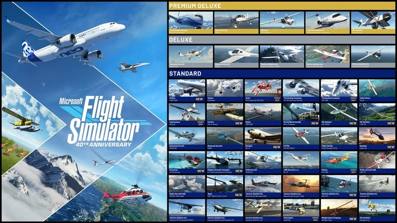 Microsoft Flight Simulator (2025): So Sánh với Phiên Bản Tiền Nhiệm và Đối Thủ Cạnh Tranh