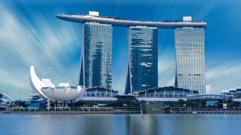 Hồ bơi vô cực Marina Bay Sands