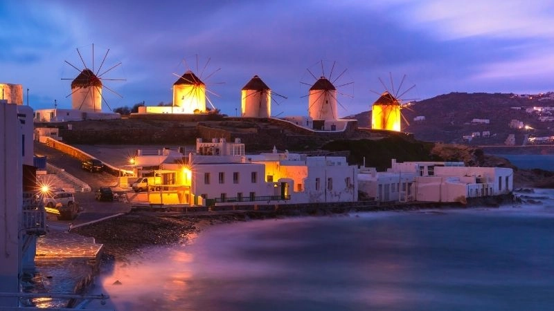Du lịch tiệc tùng Mykonos 
