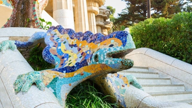 Gaudi mosaic