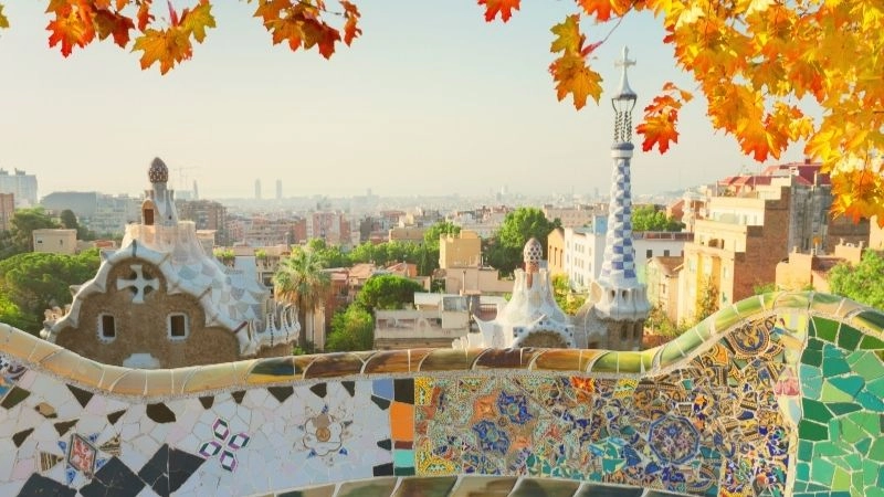 Tầm nhìn từ công viên Güell 