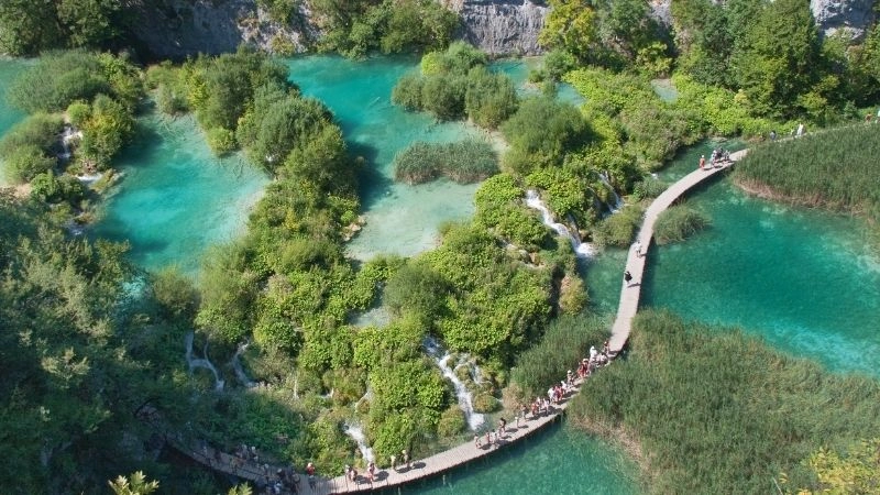 Đường mòn hiking Plitvice 