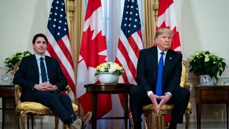 Quan hệ Mỹ Canada ở đâu