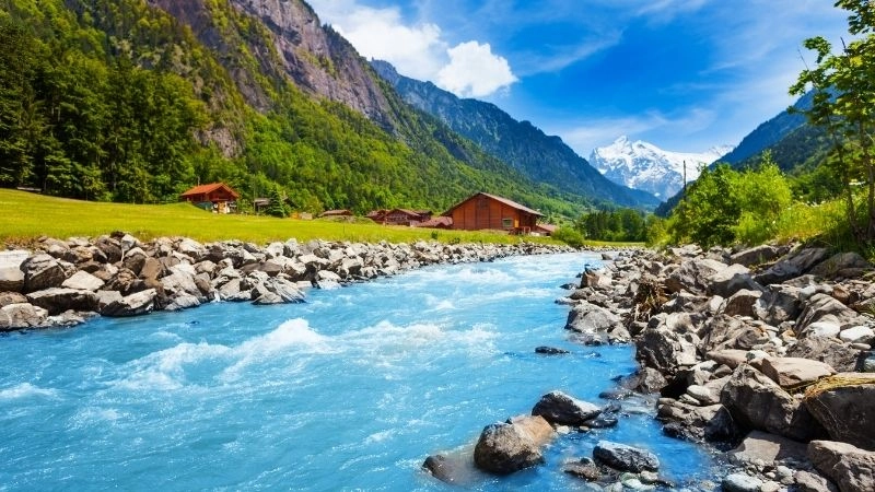 Mật độ sông ngòi châu Âu