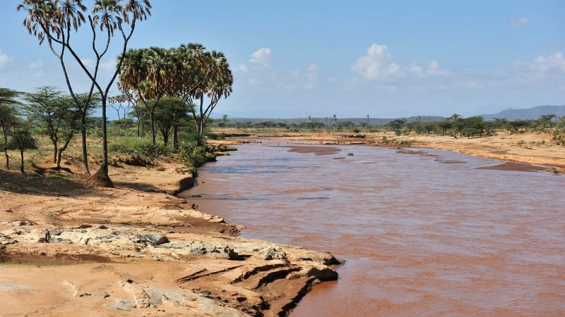 Vì sao sông ngòi châu Phi thưa thớt
