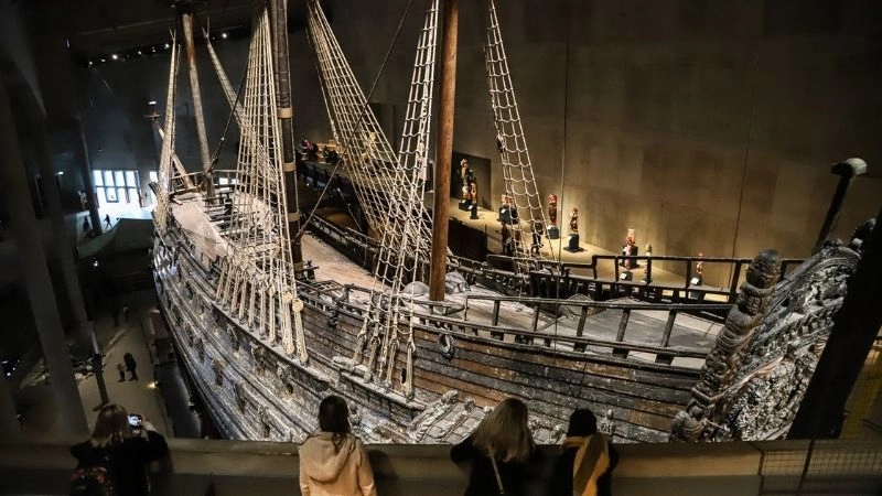 Tàu Vasa là chiến hạm Thụy Điển chìm năm 1628