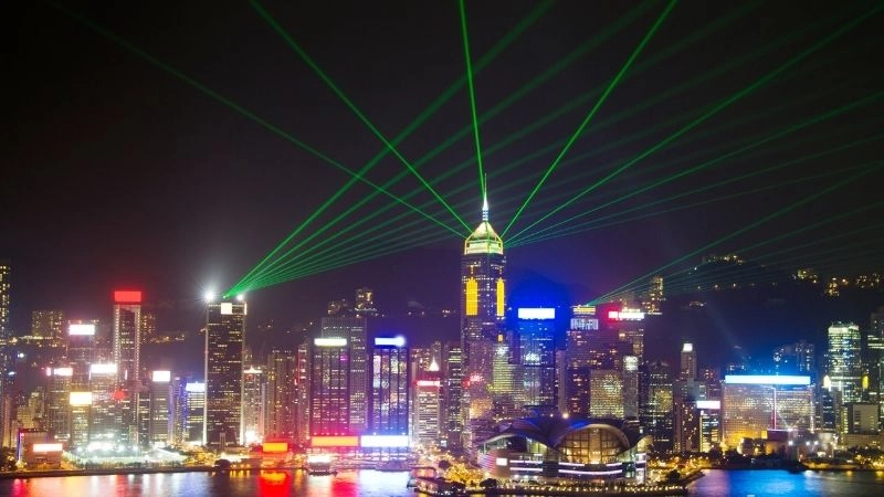 Laser show Symphony of Lights