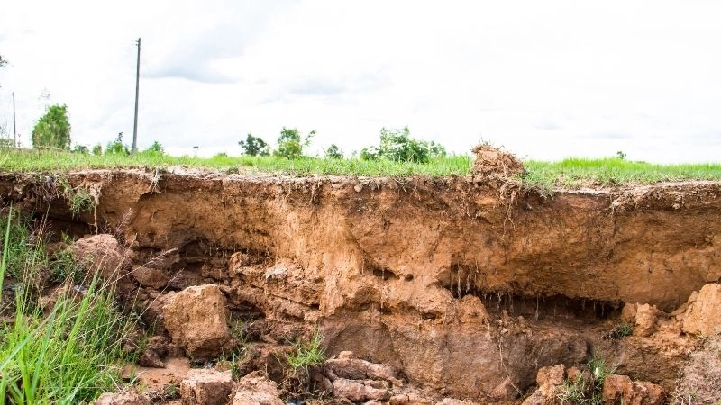 Xói mòn đất ở đâu