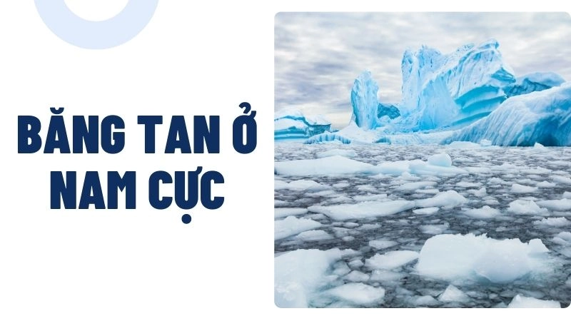 Băng tan ở Nam Cực mở ra thảm cảnh khó ngờ cho Trái Đất